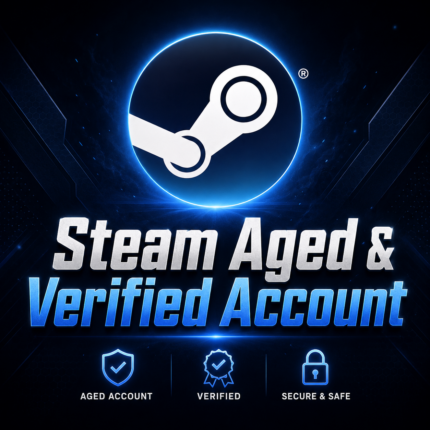 Steam Aged & Verified Accounts