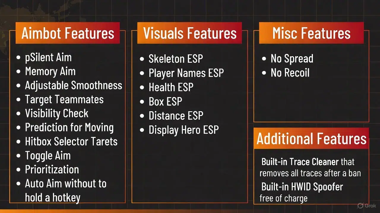 Cheat features for bf6