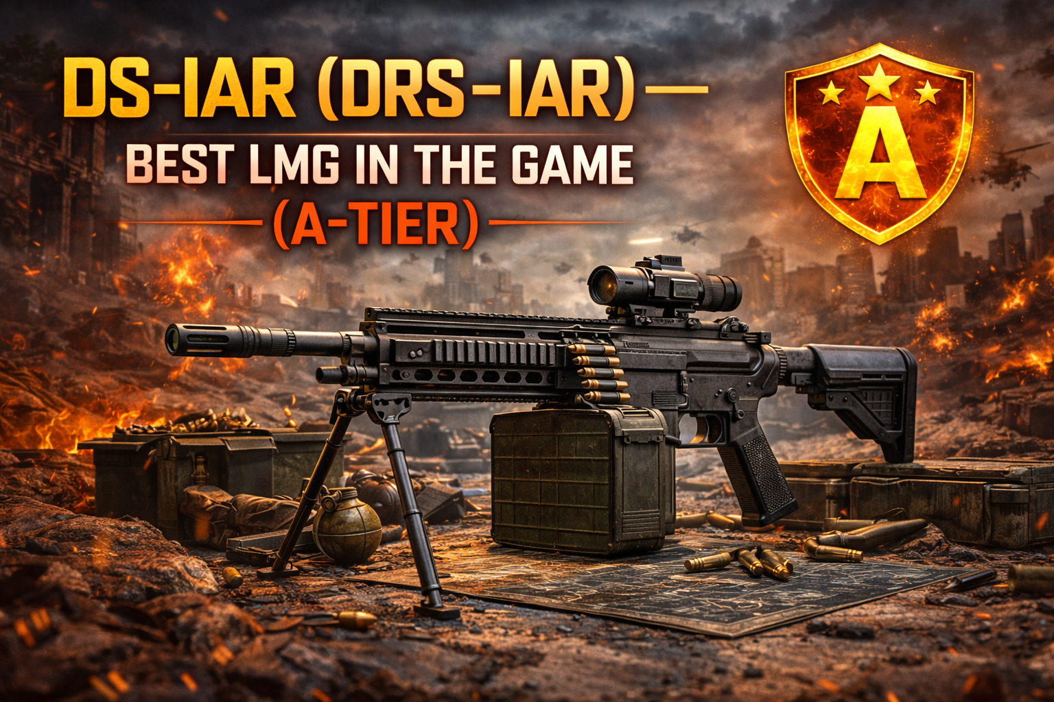 DS-IAR (DRS-IAR) — Best LMG in the Game (A-Tier)