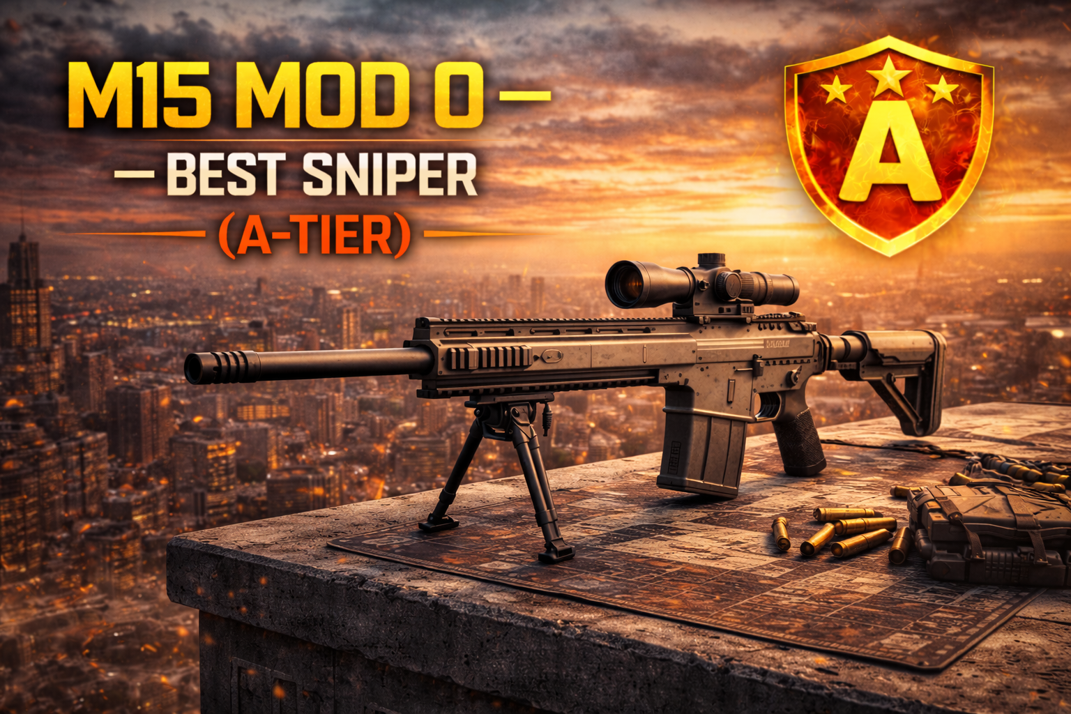 M15 Mod 0 — Best Sniper (A-Tier)
