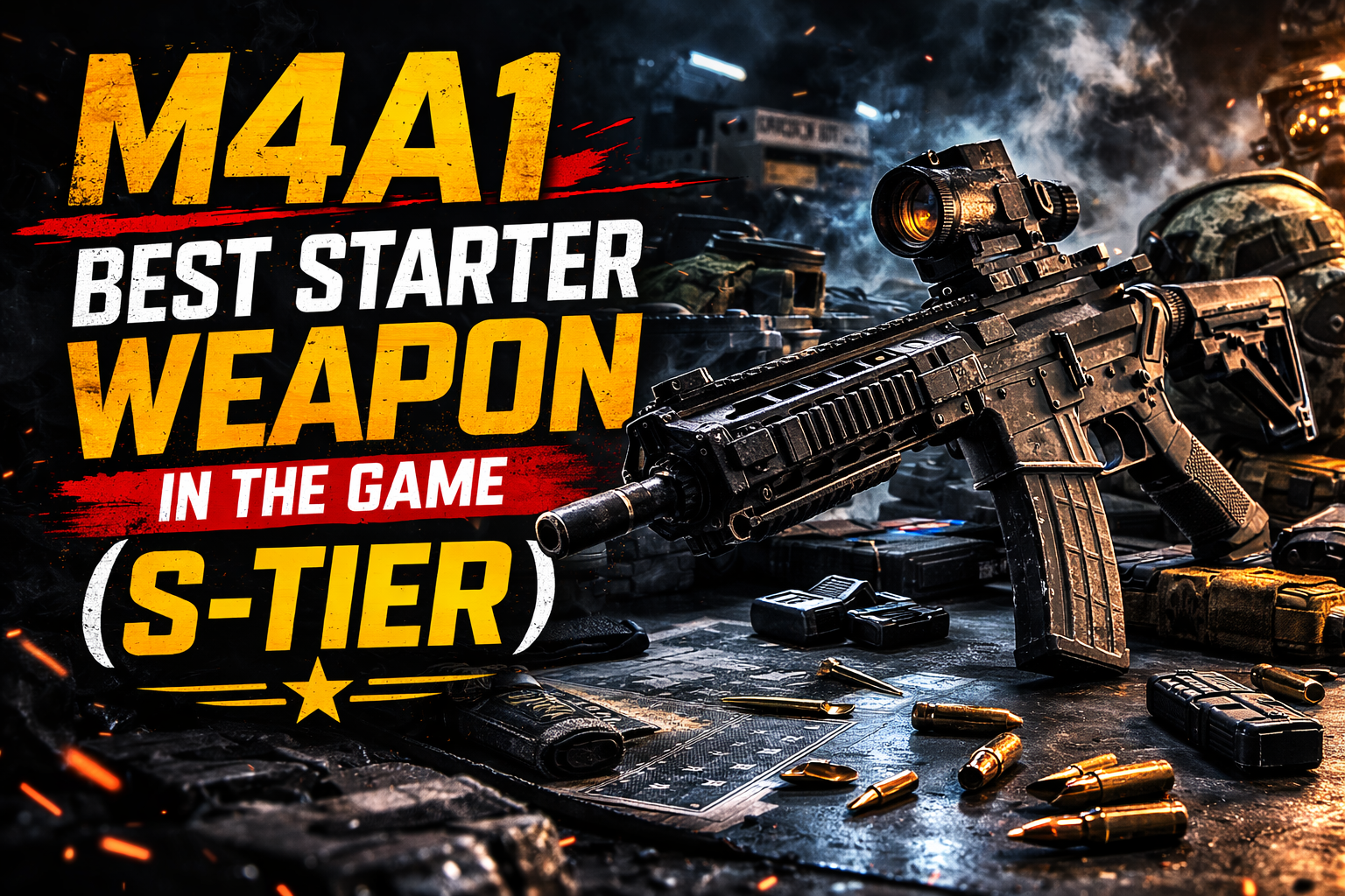 M4A1 — Best Starter Weapon in the Game (S-Tier)