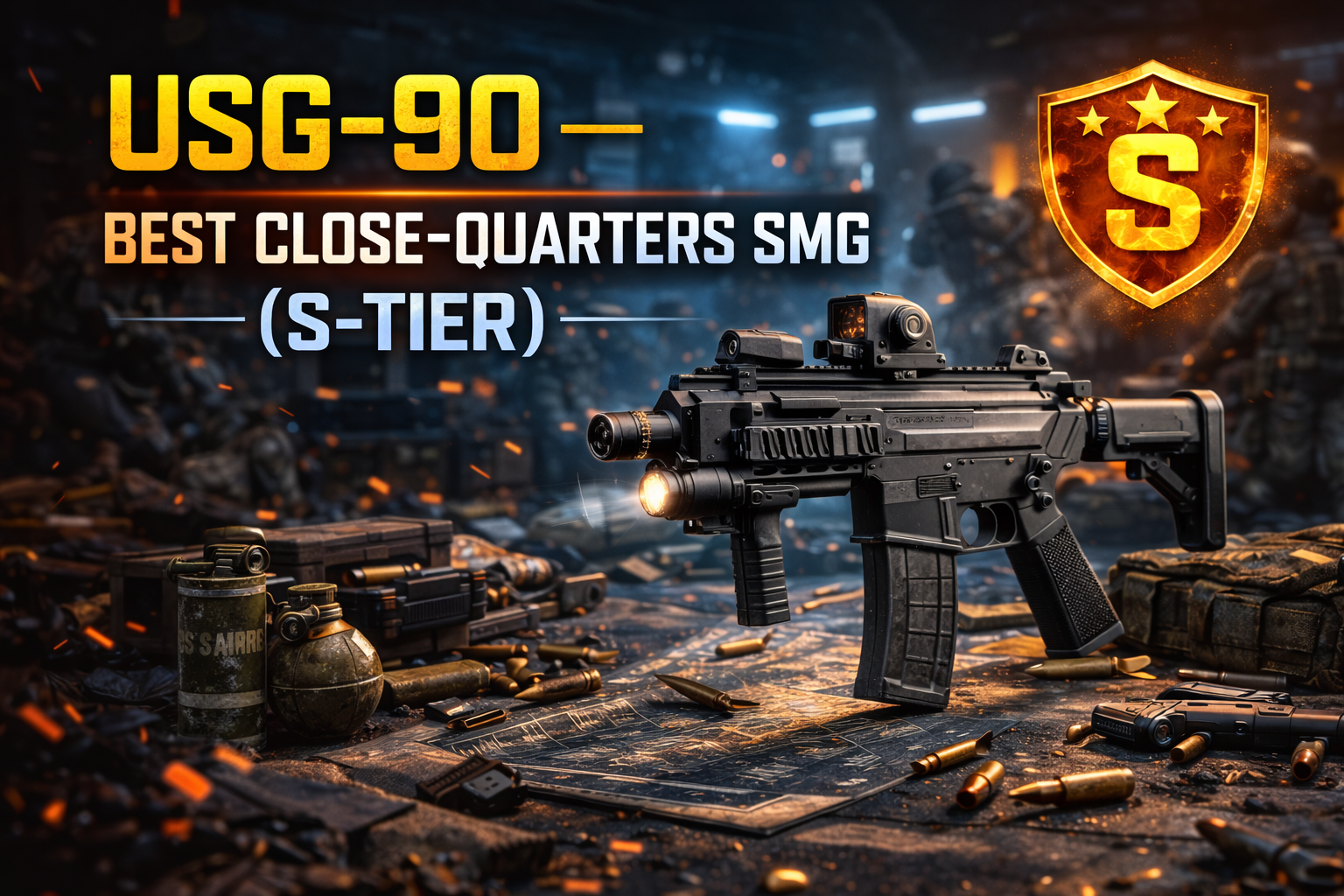 USG-90 — Best Close-Quarters SMG (S-Tier)