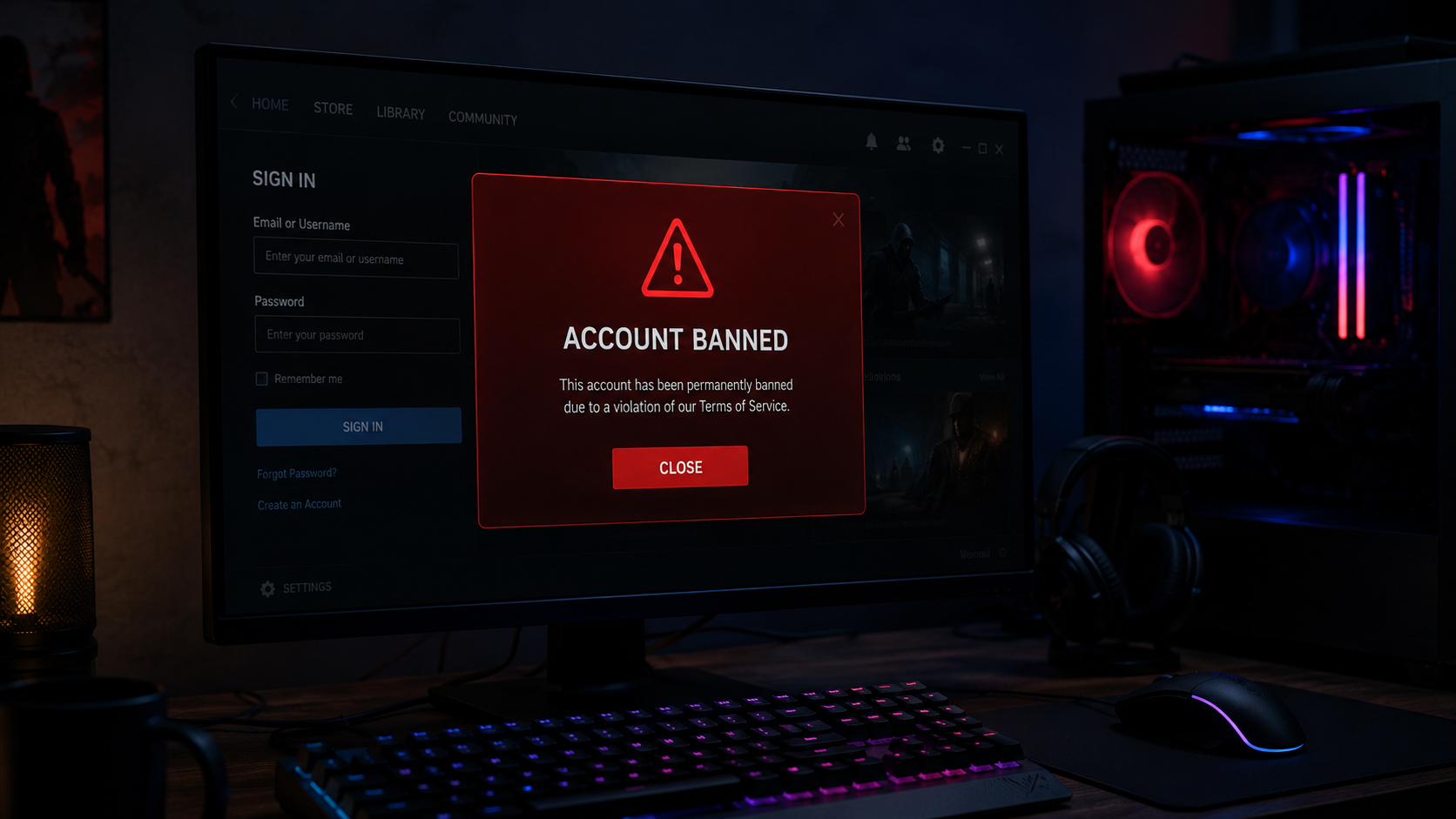 How to test if you have an HWID ban by creating a new account